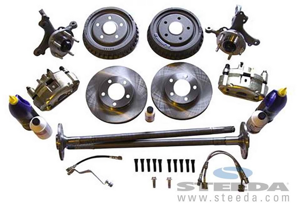 5 Lug Brake Conversion Kit w/ Rear Drums